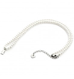 Collana 4US Cesare Paciotti pearl and baby donna 4UCL3585W