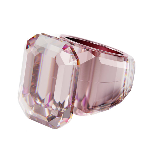 Anello Swarovski Lucent rosa donna