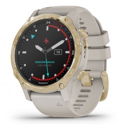 Smartwatch Garmin Descent Mk2S light gold and sand 010-02403-01