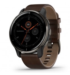 Smartwatch Garmin VENU 2 Plus black and brown 010-02496-15