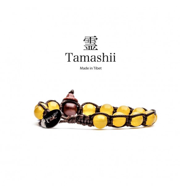 BRACCIALE TAMASHII AGATA GIALLA BHS900-62