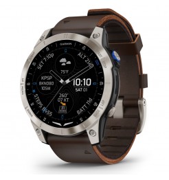 Smartwatch Garmin D2 Mach 1 - Oxford Brown leather 010-02582-55