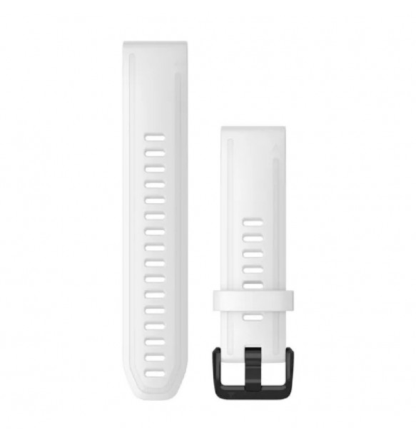 Cinturino Garmin QuickFit silicone bianco 20 mm