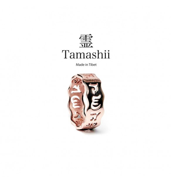 ANELLO TAMASHII UNISEX RHS900-01 ARGENTO ROSE'