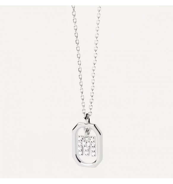 Collana PDPaola MINI Letters M donna CO02-524-U