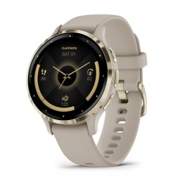 Smartwatch Garmin VENU 3S french gray - soft gold 010-02785-02