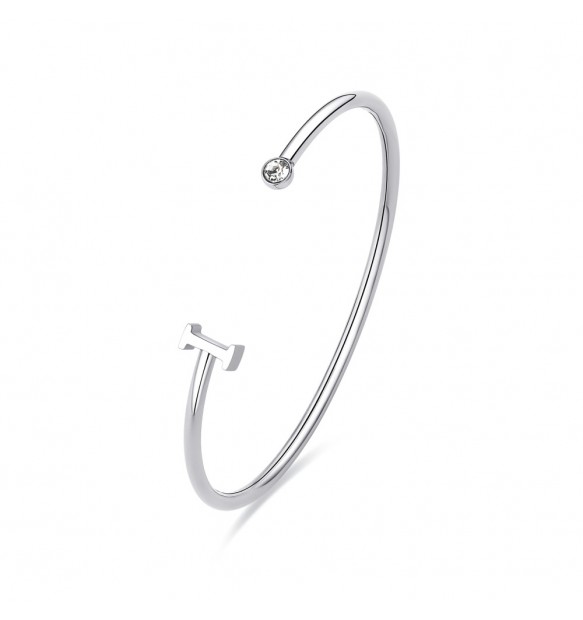 Bracciale Sagapo Click lettera I donna SCK220