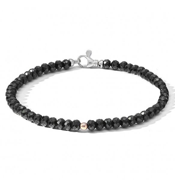 Bracciale Comete Gioielli Black Star uomo UBR 1175