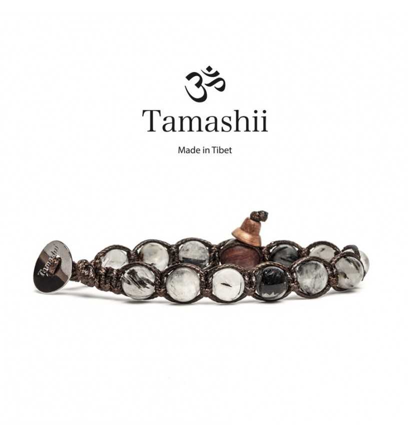 Bracciale Tamashii in tormalina nera BHS900-185