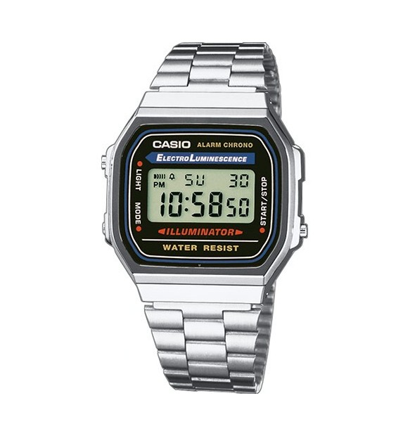 OROLOGI DIGITALE CASIO VINTAGE RETRO A168WA-1YES