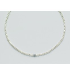 Collana di perle Yukiko in oro bianco PCL1834Y
