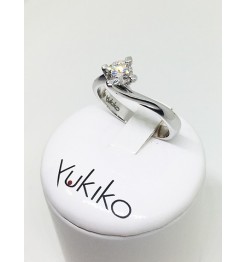 Anello Yukiko diamanti in oro bianco lid5119y050f5