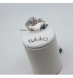 Anello Yukiko diamanti in oro bianco lid5098y50g9