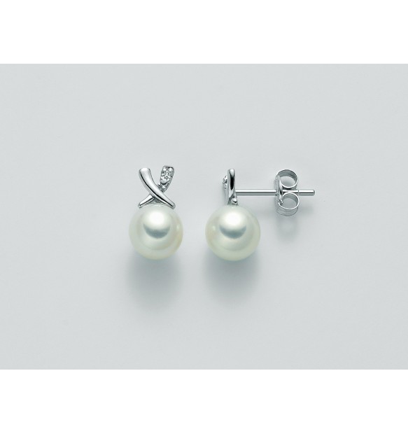 Orecchini Yukiko perle e diamanti PER2208YX