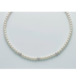 Collana di perle Yukiko in oro PCL4982BY