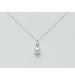 Collana Yukiko perla pendente con diamanti PCL1880Y