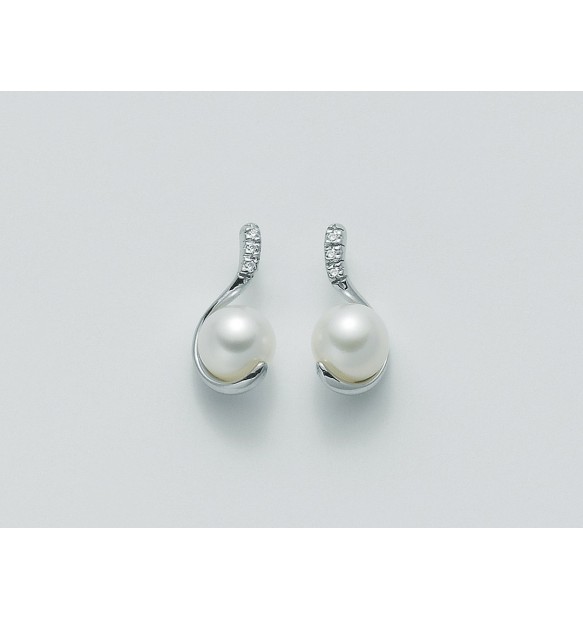 Orecchini Yukiko perle e diamanti PER1604Y