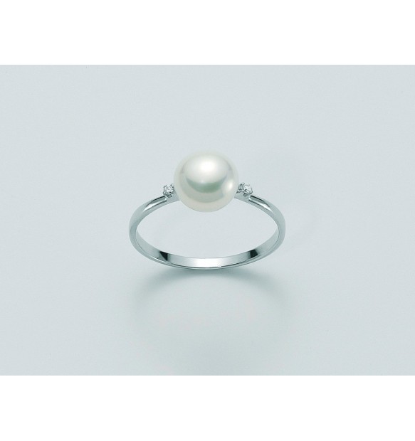 Anello Yukiko perla e diamanti PLI951Y