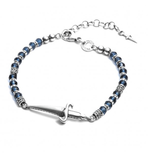 Bracciale Cesare Paciotti rosary blue JPBR1670V