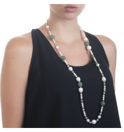 Collana lunga Boccadamo jewels perlamia gioiello donna GR755
