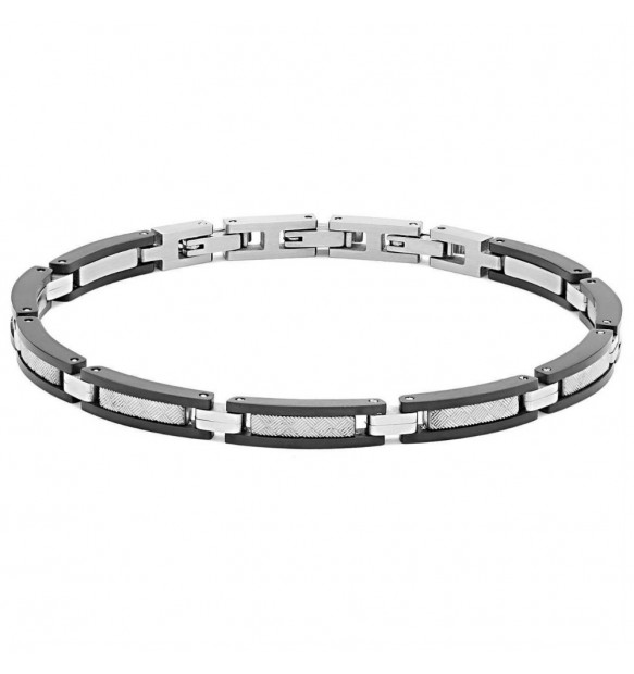 Bracciale Comete Gioielli Texture uomo UBR 979