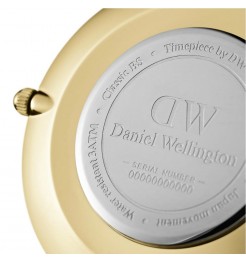 retro Daniel Wellington Classic petite Evergold 36 mm DW00100345