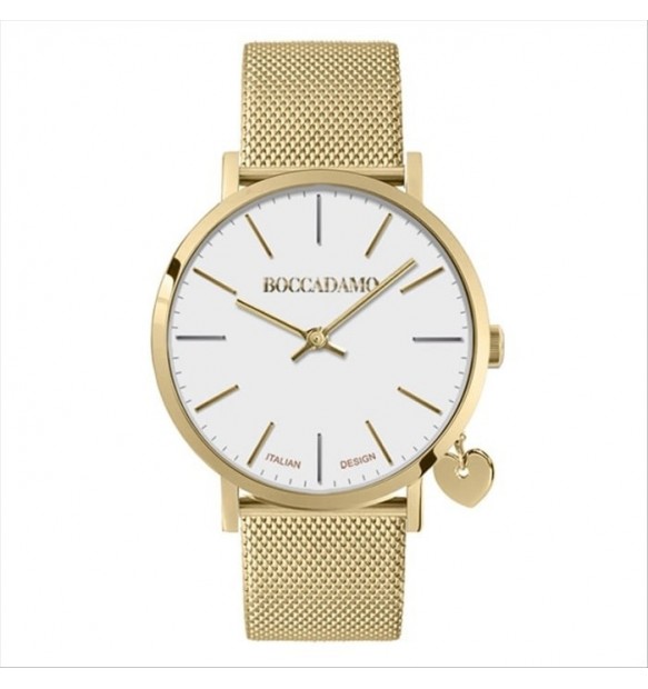 OROLOGIO MYA BOCCADAMO DONNA MY017 ACCIAIO GOLD