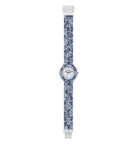 Orologio Hip Hop blue flower donna e bambina HWU0994